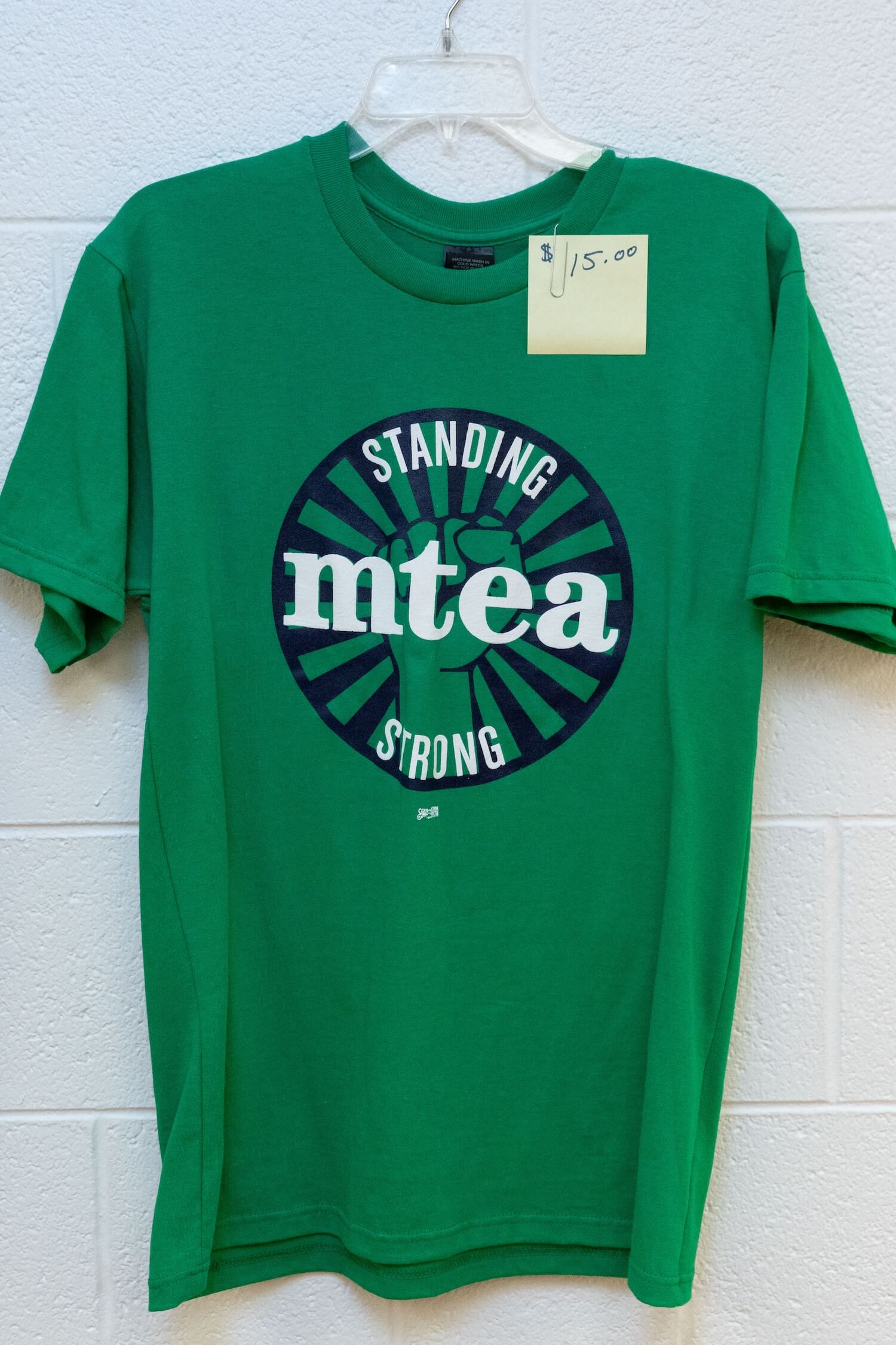 Green MTEA Fist T-Shirts