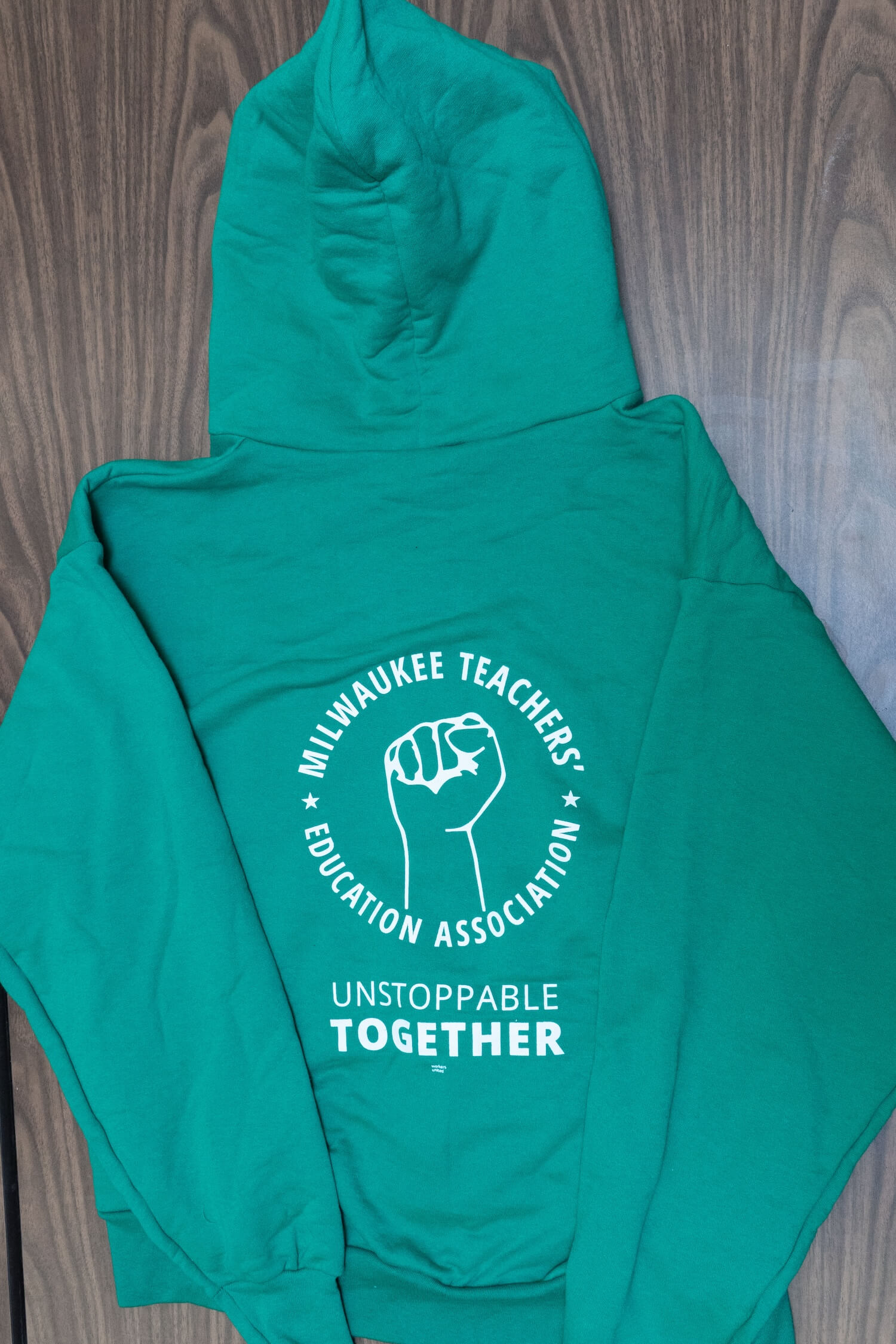 Green MTEA Zip-Up Hoodie