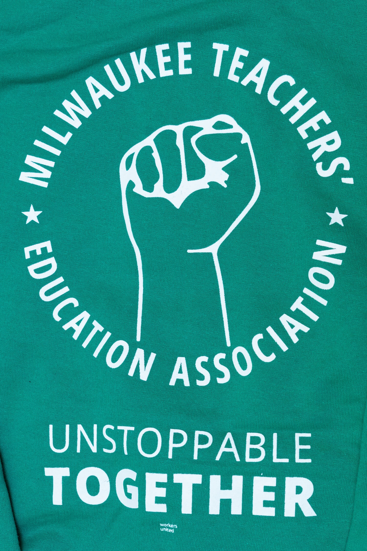 Green MTEA Zip-Up Hoodie